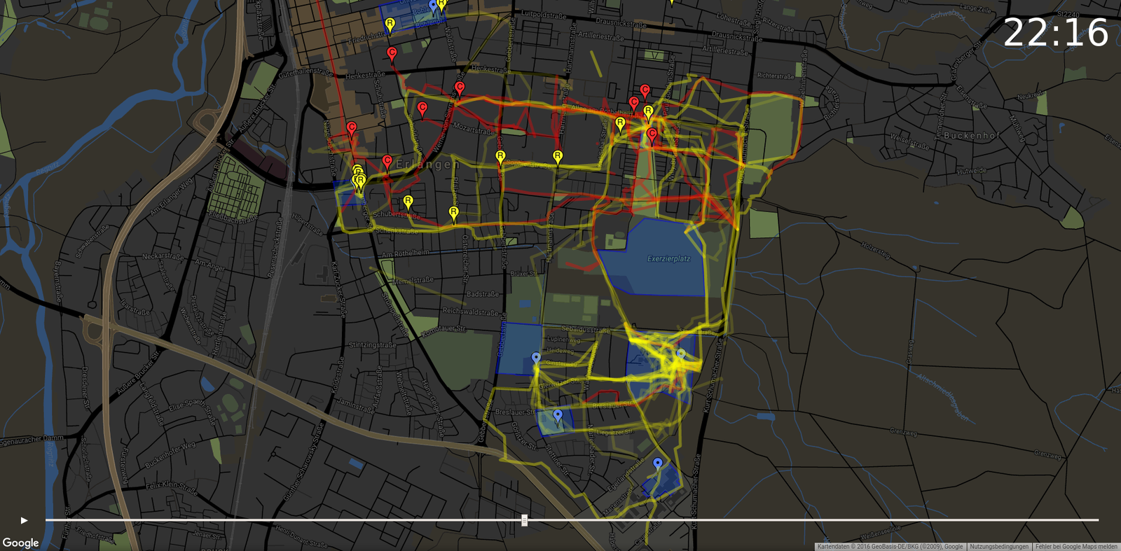 Screenshot der CipMap